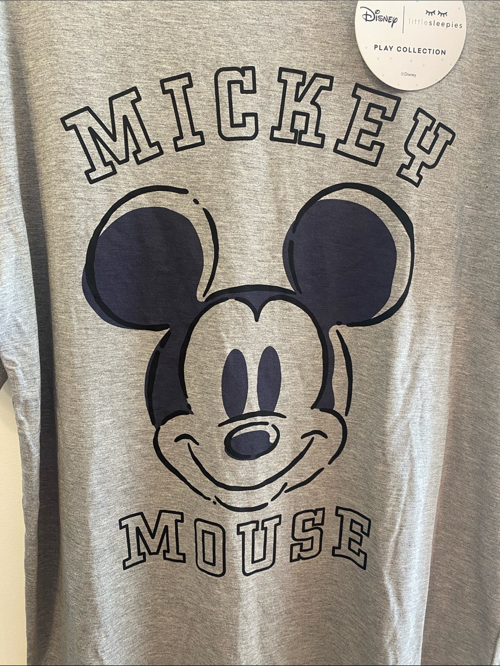 NWT Disney Little Sleepies Men’s Mickey Mouse Short-sleeve T-Shirt - Picture 5 of 5